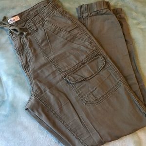 Hollister Army Green Joggers